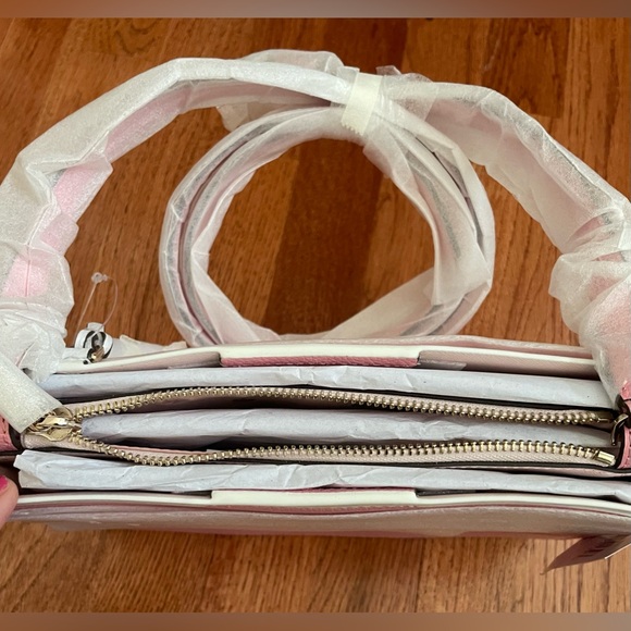 NWT Kate Spade New York EVA Leather Crossbody. Bright Carnation. 💕 - Picture 8 of 14